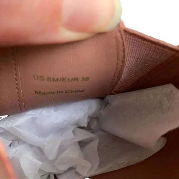 Vince suede pink slip on sneaker size 8 - Picture 8 of 9